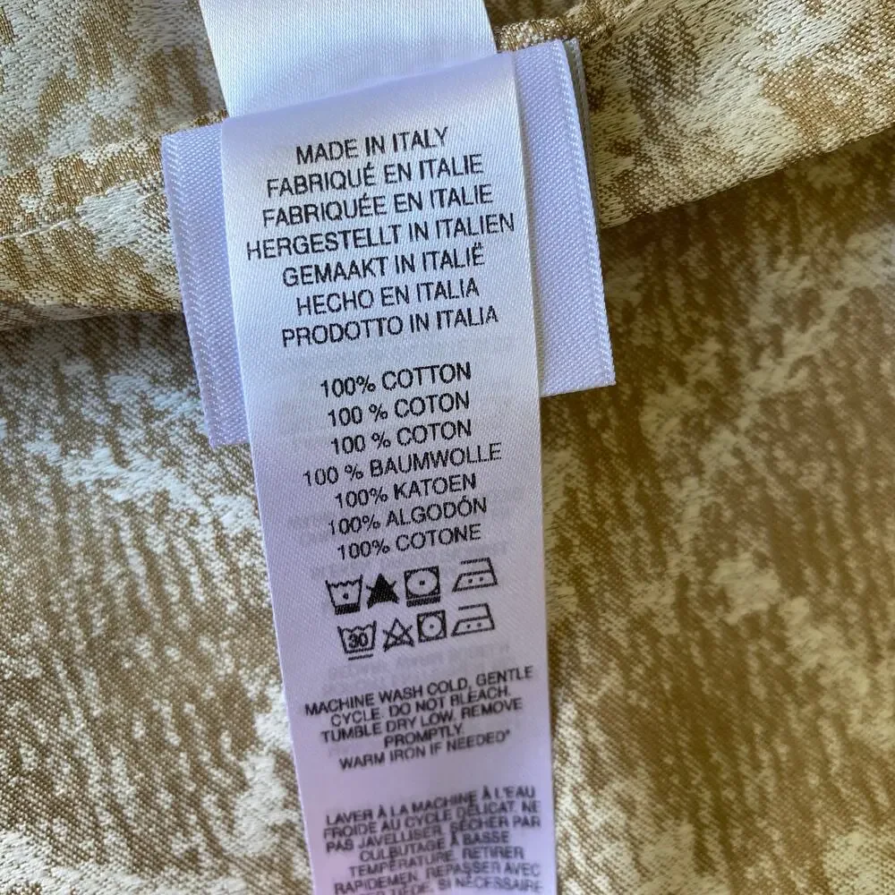 NWT 2 Restoration Hardware Italian Oushak Jacquard Standard Shams New with Tags
